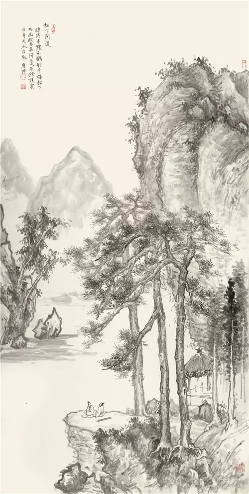 淡墨烟岚—朱赓博绘画展将于8月29日开幕