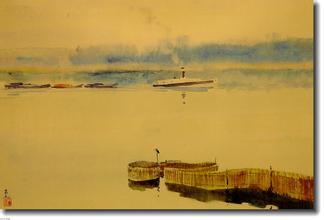 古元水彩画整体收藏交接仪式在京举行