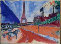 Le Pont de Passy et la Tour Eiffel