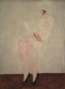 端坐仕女