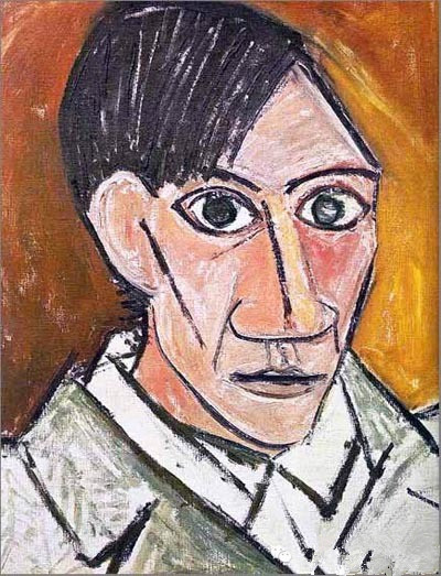 艺术家们的自画像  你认识几个？