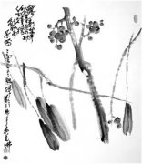 纽约秋拍会羌佛《枇杷》画拍出天价