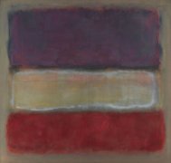 Untitled (Purple, White, and Red)