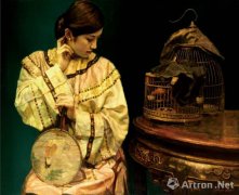西泠2015春拍：陈逸飞《深闺》483万元成交