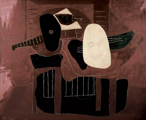 Musical Instruments on a Table