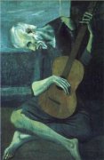 The old blind guitarist