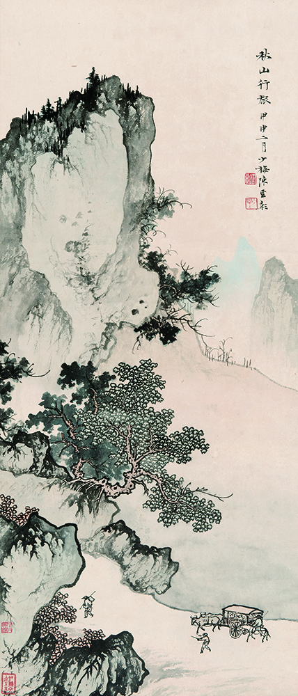 鼎天艺术圣诞精彩 呈现陈少梅多件精品