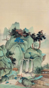 上海嘉禾：《禾风》夜场张大千《拟宋人山寺图》5520万元成交