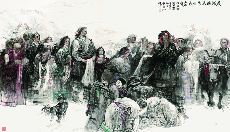 杜滋龄近70平尺巨幅作品现身鼎天秋拍