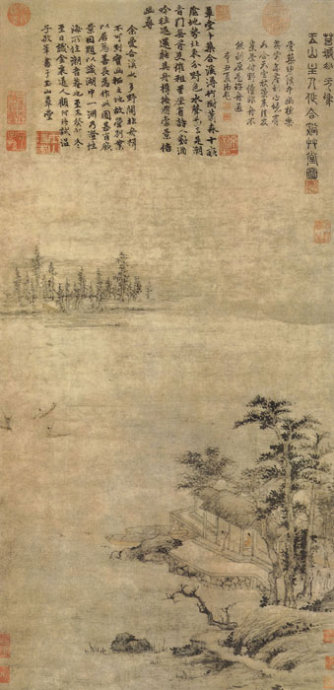元代山水画赏析(二)