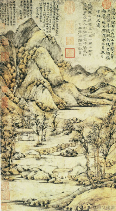 元代山水画赏析(二)