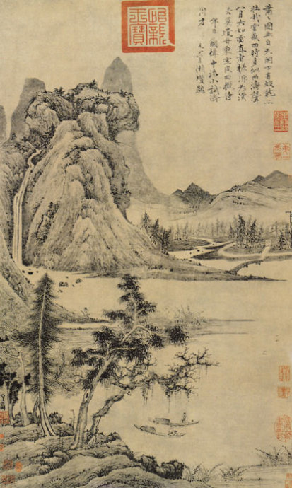 元代山水画赏析(二)