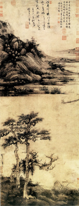 元代山水画赏析(一)