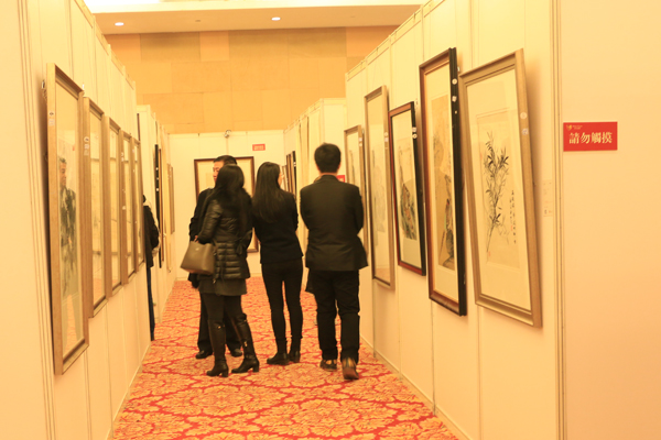 鼎天国际2015秋季艺术品拍卖会预展在天津迎宾馆盛大呈现