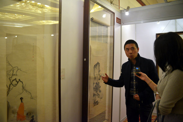 鼎天国际2015秋季艺术品拍卖会预展在天津迎宾馆盛大呈现