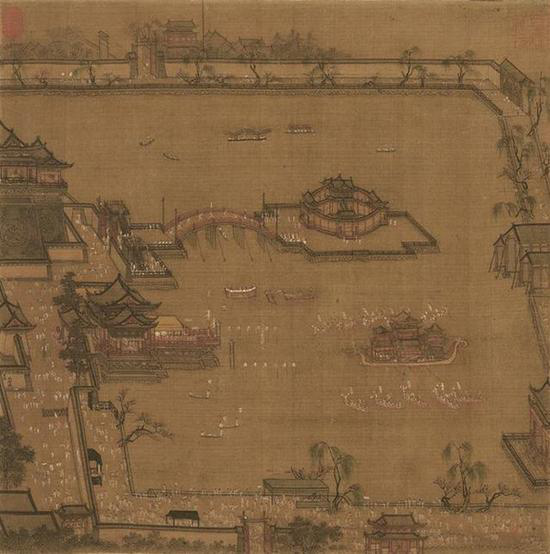 《清明上河图》被哪些名人收藏过？