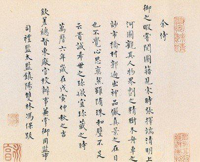 《清明上河图》被哪些名人收藏过？