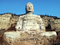 山西蒙山开化寺佛阁遗址发现世界第二大佛