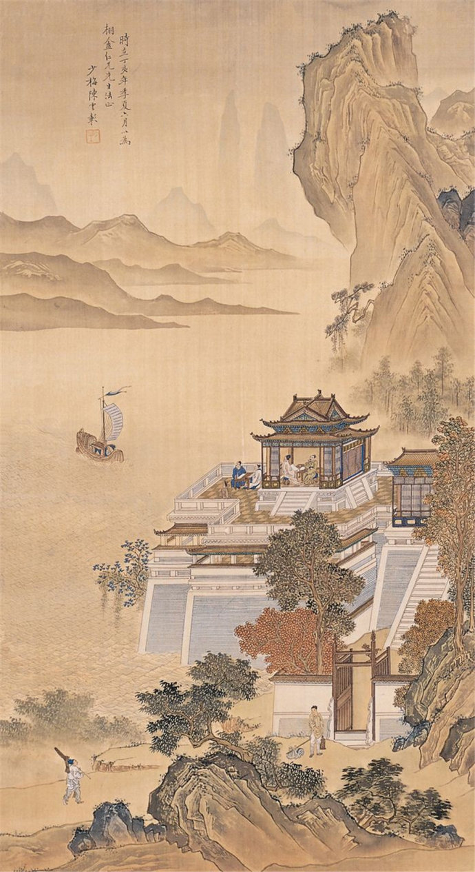 陈少梅人物画作品赏析（三）