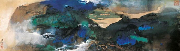 张大千山水画作品赏析