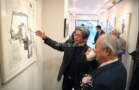 日本首家中日艺术家水墨画画廊正式开业