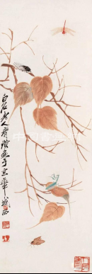 齐白石八十多岁画的蝉