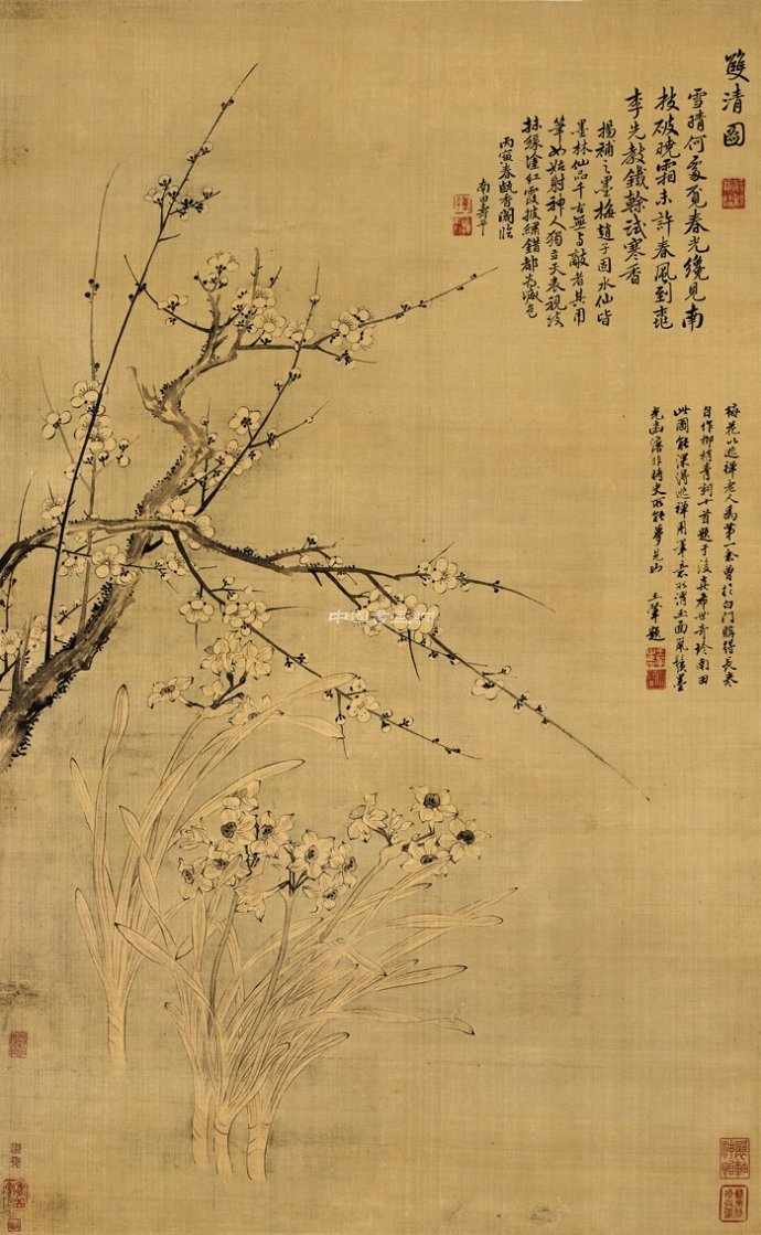 清 恽寿平花鸟作品赏析(二)