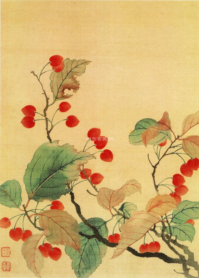 清 恽寿平花鸟作品赏析(五)