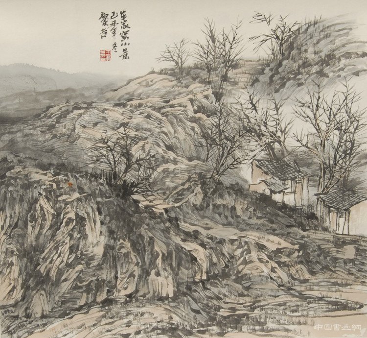 “王庆吉的水墨山村-临夏行五人写生作品邀请展”在临夏州美术馆开幕