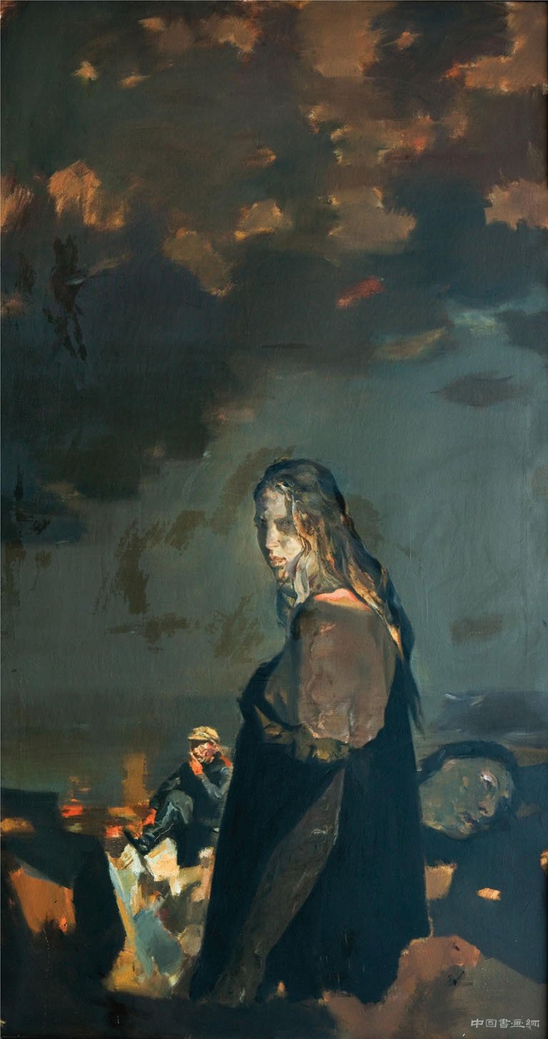 愚公移山之一(320×170cm)