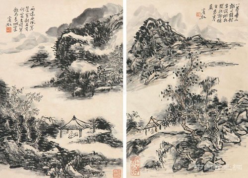 黄宾虹山水画的变与不变