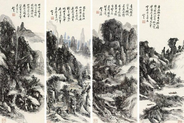 黄宾虹山水画的变与不变