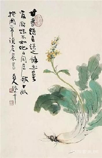 以画论吃,以吃论画——张大千