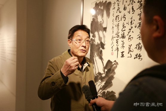 “孙安民白菜画展”在山水美术馆隆重开幕
