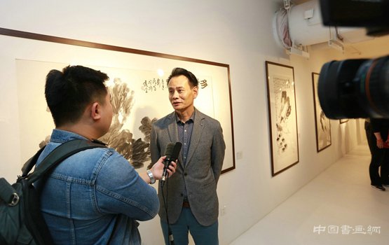 “孙安民白菜画展”在山水美术馆隆重开幕
