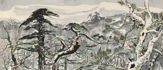四件吴冠中力作将现身中国嘉德2016春拍