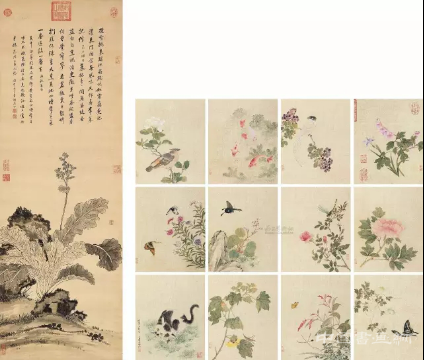 蒋廷锡《百种牡丹谱》亮相匡时十周年春拍