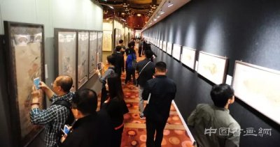 嘉德2016春拍  张大千的《朱樱山禽》以65万落槌