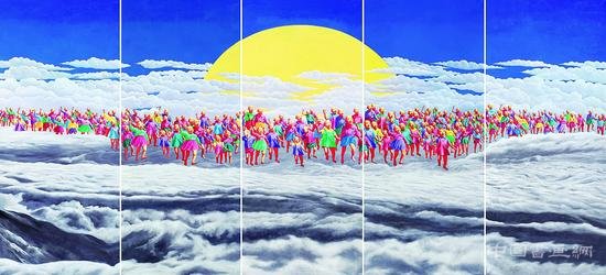 方力钧:往往表面最花哨的 内里最空虚
