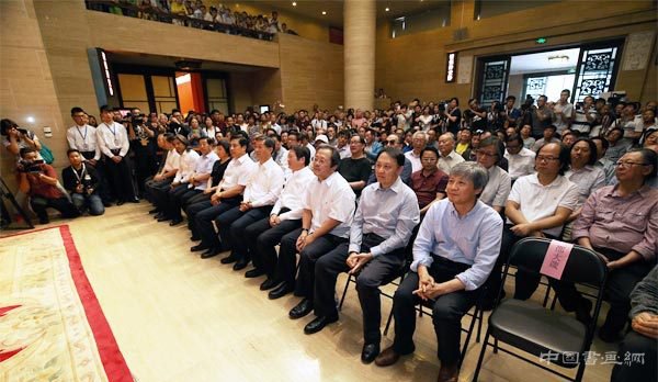 江苏省国画院60年展在中国美术馆开幕