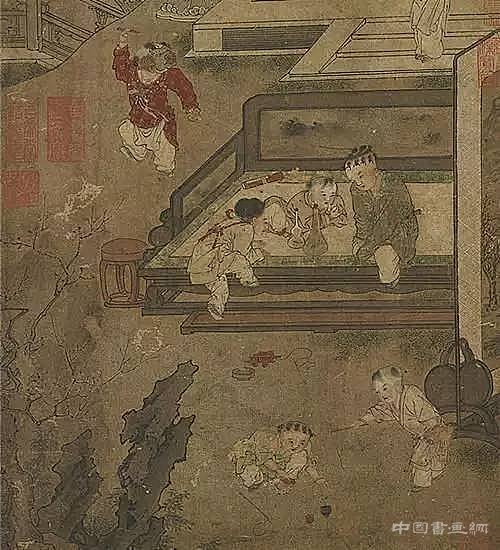 从古画中看800年前的儿童玩些什么玩具