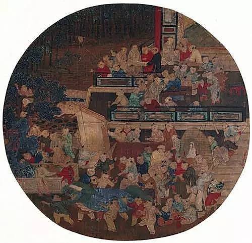 从古画中看800年前的儿童玩些什么玩具