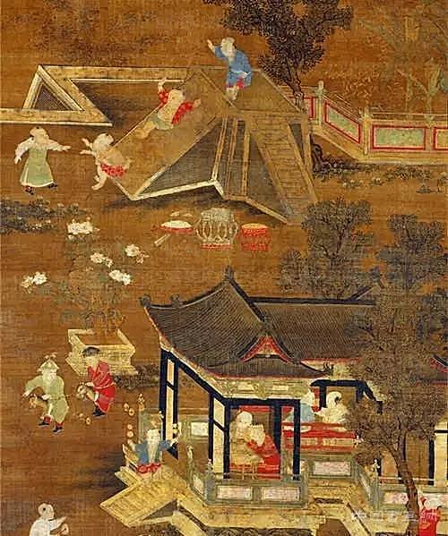 从古画中看800年前的儿童玩些什么玩具
