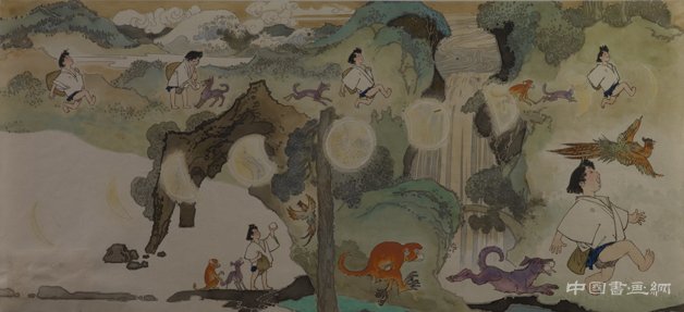 中国美术馆藏连环画原作精品展在中国美术馆展出