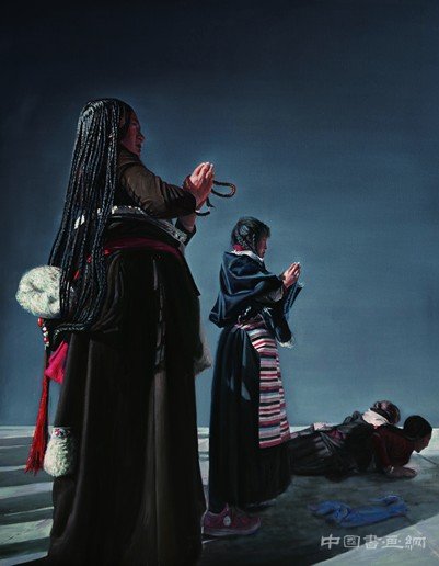 2014年洛杉矶艺术博览会—美国Trustwin画廊举办李光林西藏油画个展