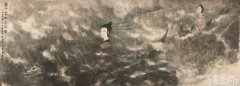 艺术大师傅抱石作品《云中君和大司命》拍出2.3亿元高价
