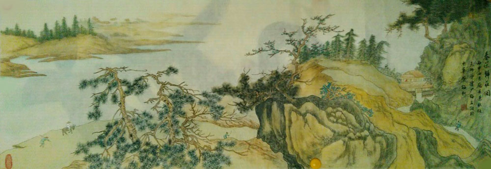 春深归庄图