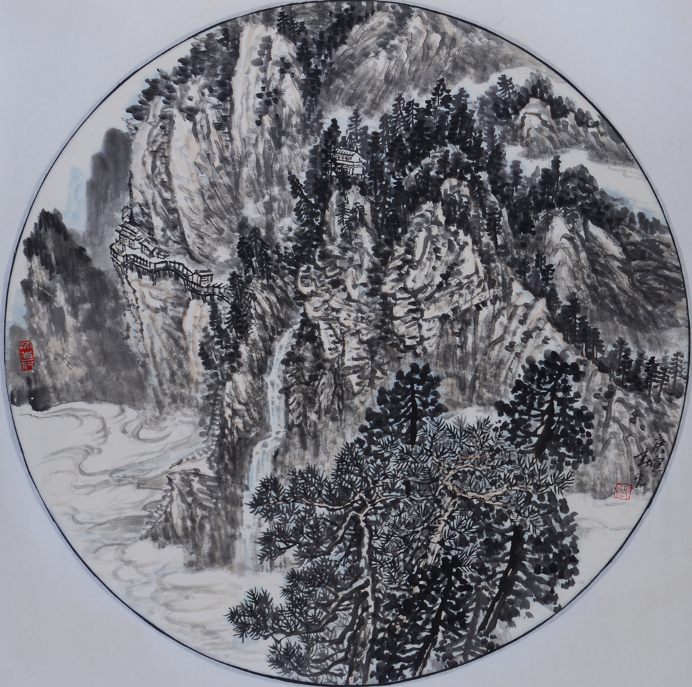 张春光 松鸣烟云