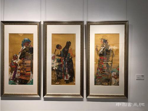 梁冰、颜晓萍伉俪于深圳画院首次举办双个展“融”