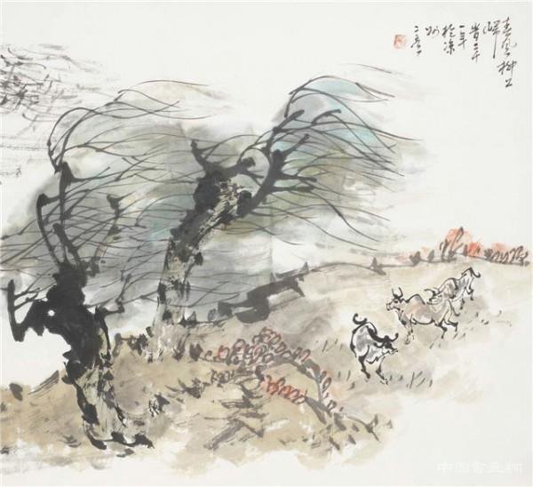 “天马腾云 戈翁写逸”甘肃武威丁二兵书画展暨画集首发式